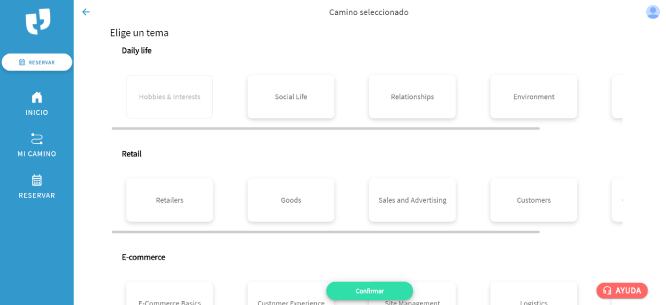temas especializados plataforma ingles para empresas twenix