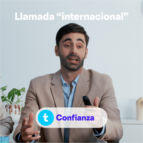 llamada internacional